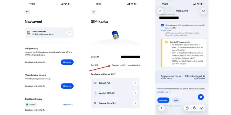 O2 Sim Number Full Example O2 nasazuje nové Full 5G+ SIM karty. V aplikaci si můžete zkontrolovat ...