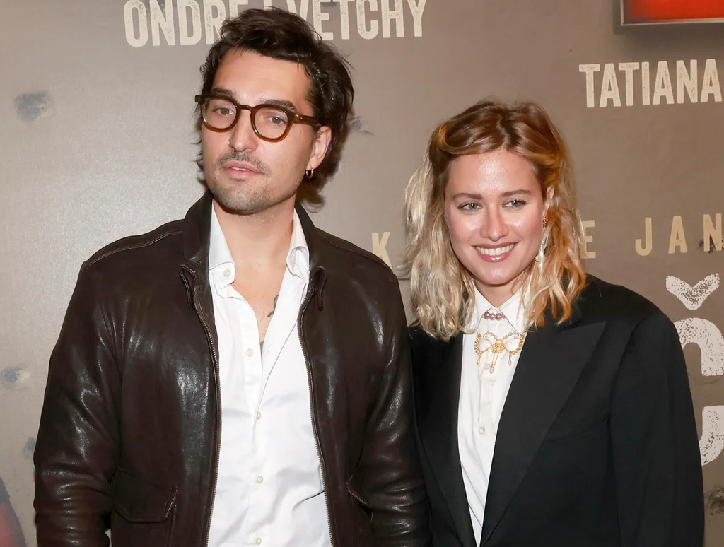 Fotografie Emmy Smetany a Jordana Haje na premiéře filmu