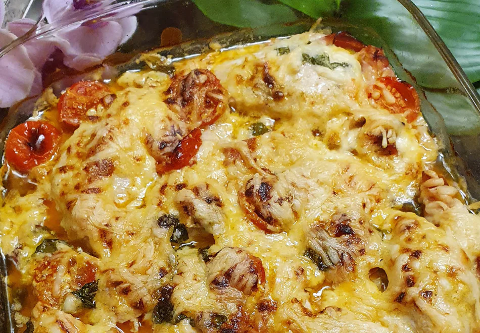 Obrázek k receptu na zapečená kuřecí prsa