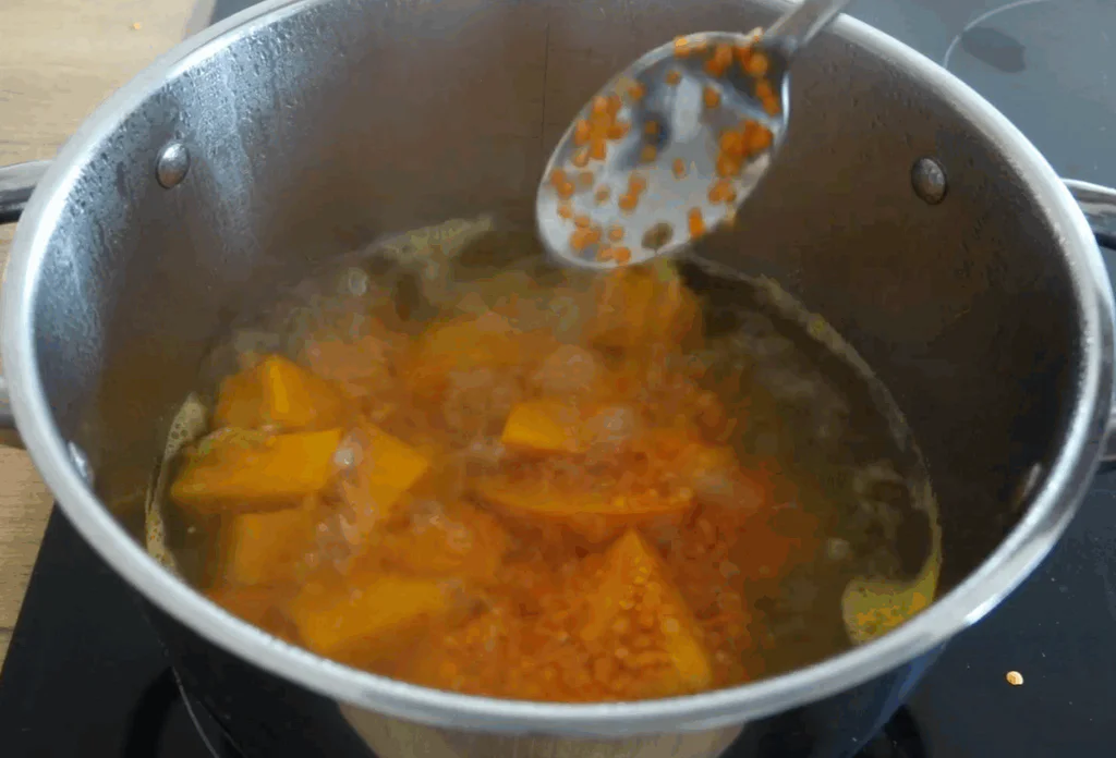 Obrázek k receptu na krémovou dýňovou polévku