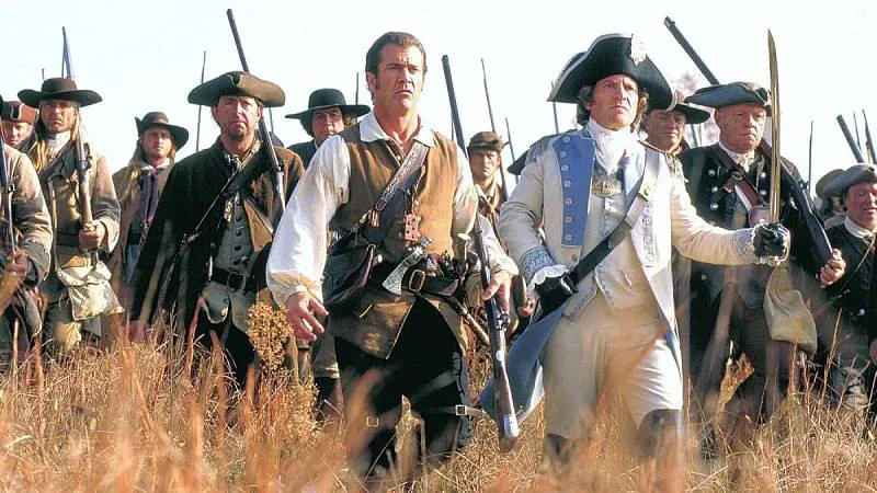 Mel Gibson ve válečném filmu Patriot