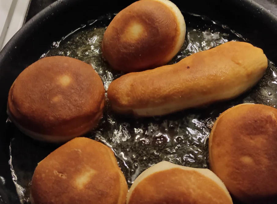 Obrázek k receptu na plněné koblížky