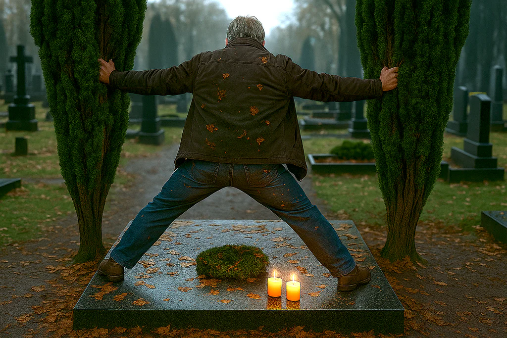 Návštěva hřbitova